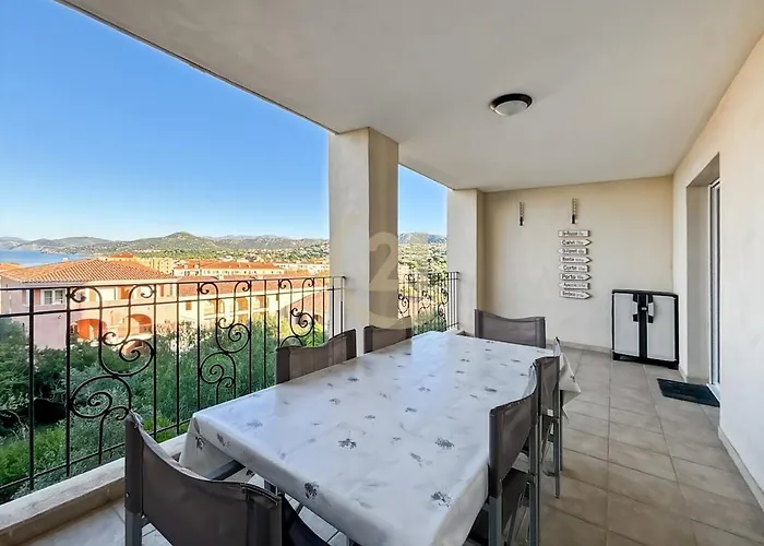 Le Clos Des Oliviers T2 - Vue Apartment LʼÎle-Rousse